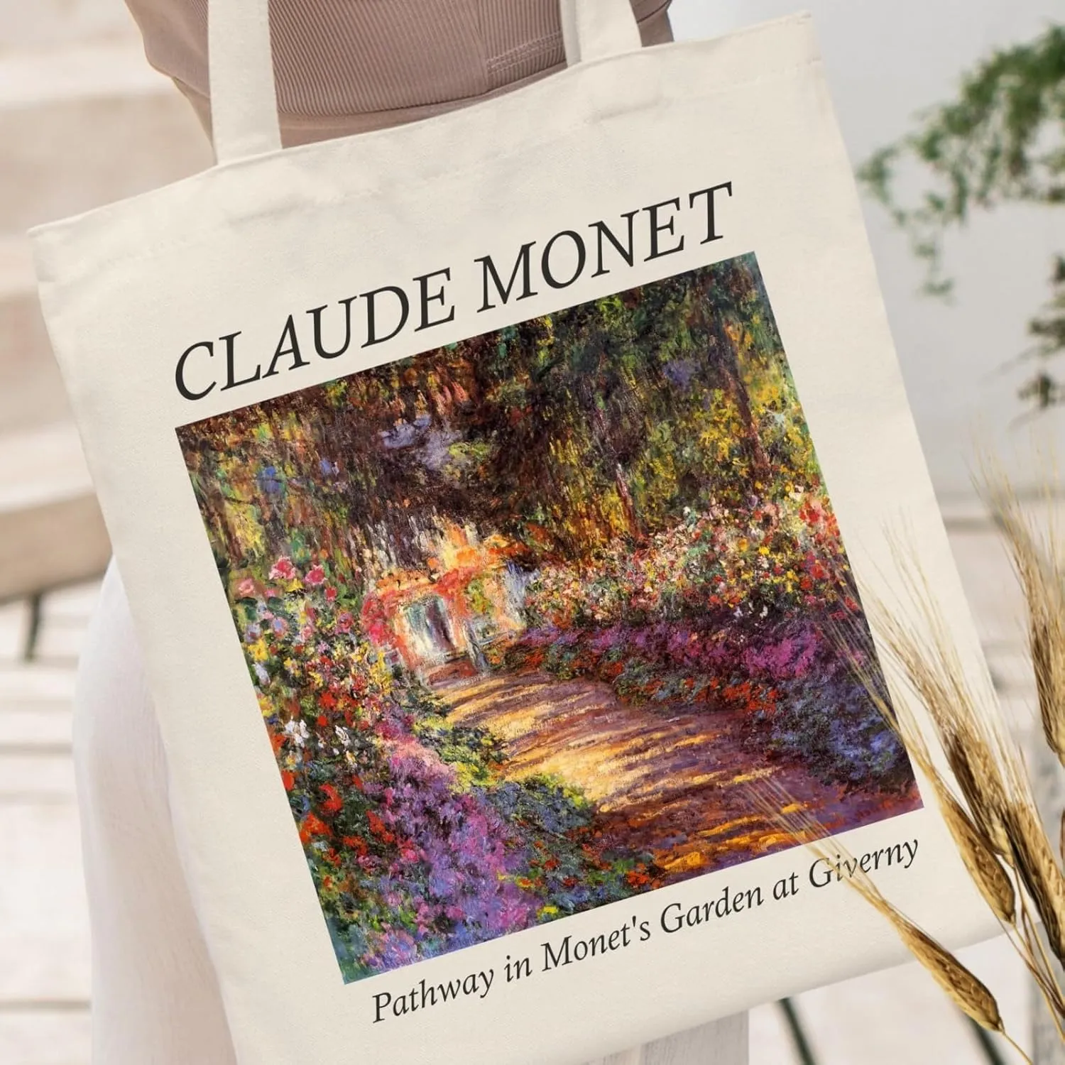 Andeiltech Canvas Tote Bag Aesthetic Cute Vintage Tote Bags Book Shoulder bag Gifts Reusable Grocery Bags for Women