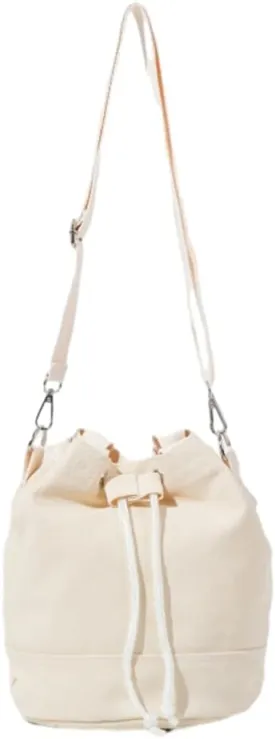 Bucket Bag for Women Drawstring Canvas Sling Bag Shoulder Crossbody Purse Hobo Bag Satchel Work Travel Tote Handbags