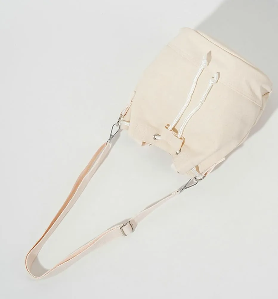 Bucket Bag for Women Drawstring Canvas Sling Bag Shoulder Crossbody Purse Hobo Bag Satchel Work Travel Tote Handbags