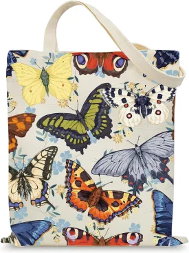 Canvas Aesthetic Reusable Grocery Tote Bag with Pockets for Women Graduation Travel Work Mothers Day Christmas