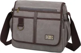 Canvas Messenger Bag Satchel Bag Crossbody Bag Shoulder Bag 14inch With Water Pocket