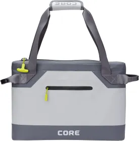CORE Insulated Leak Proof Soft Coolers for Camping, Outdoor, Lunch, Travel, Picnic, Beach Accessories / 12 Can / 20 Can / 30 Can / 36 Can Small & Large Portable Cooler Tote Bags
