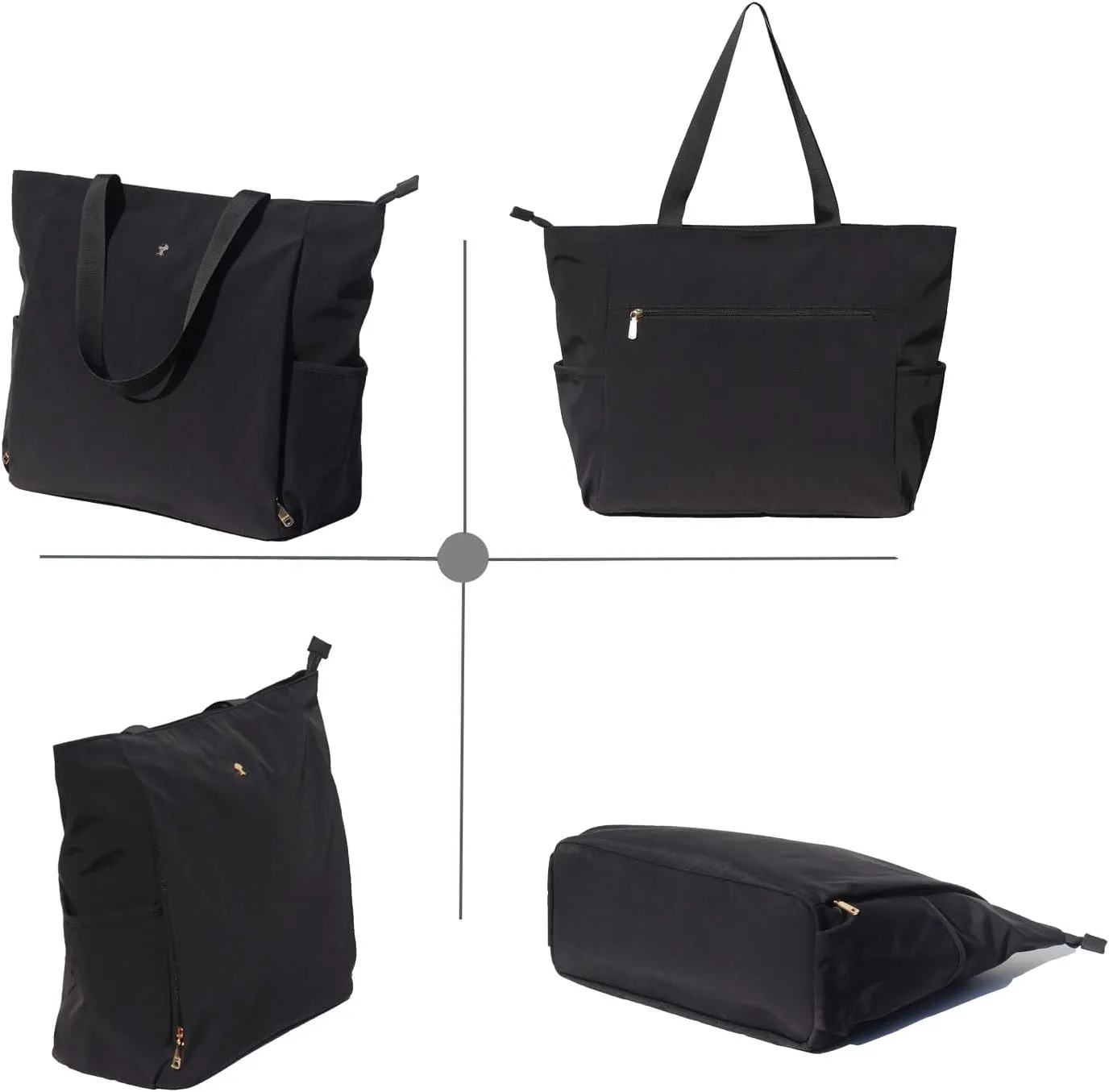 ESVAN Yoga Mat Bag Yoga Tote Carrier Shoulder Bag Carryall Tote for Office,Yoga,Pilates,Travel,Beach and Gym
