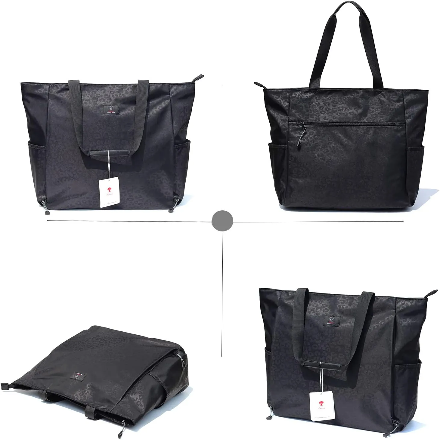 ESVAN Yoga Mat Bag Yoga Tote Carrier Shoulder Bag Carryall Tote for Office,Yoga,Pilates,Travel,Beach and Gym