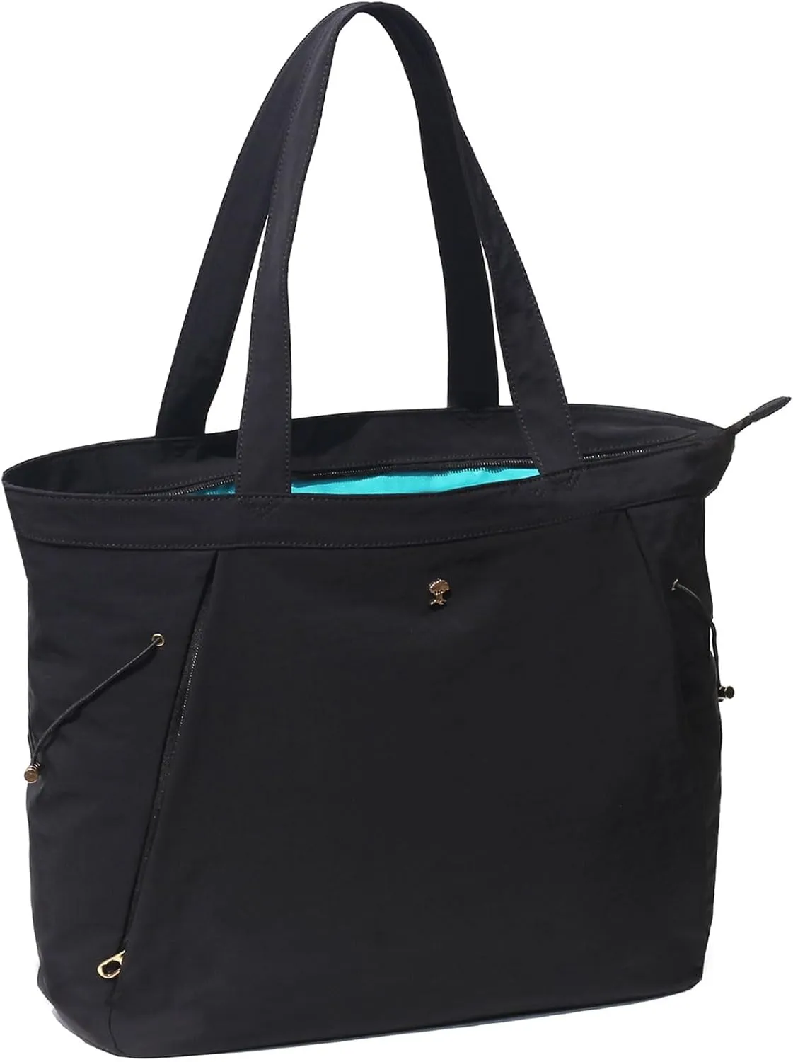 ESVAN Yoga Tote Bag for Women Shoulder Bags Drawstring for Office Workout Travel Carryall Pilates Gym and Beach