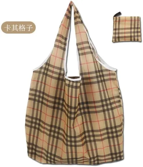 Extra Large 50lbs Foldable Reusable Shopping Bags kitchen reusable grocery bags Washable Polyester Bags in Pocket