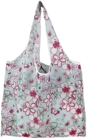 Extra Large 50lbs Foldable Reusable Shopping Bags kitchen reusable grocery bags Washable Polyester Bags in Pocket