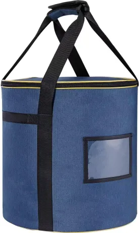 Fuel Pellet Storage Bag, 20 LBs Wood Pellet ContainerWaterproof Smoker Charcoal Storage Dispenser Bucket for Campping, Grill, Outdoor