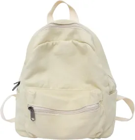 Girls Cute Mini Backpack Purse for Women Kids Small Backpacks Purse Aesthetic Backpack Purse Mini Bookbag Purse(White)