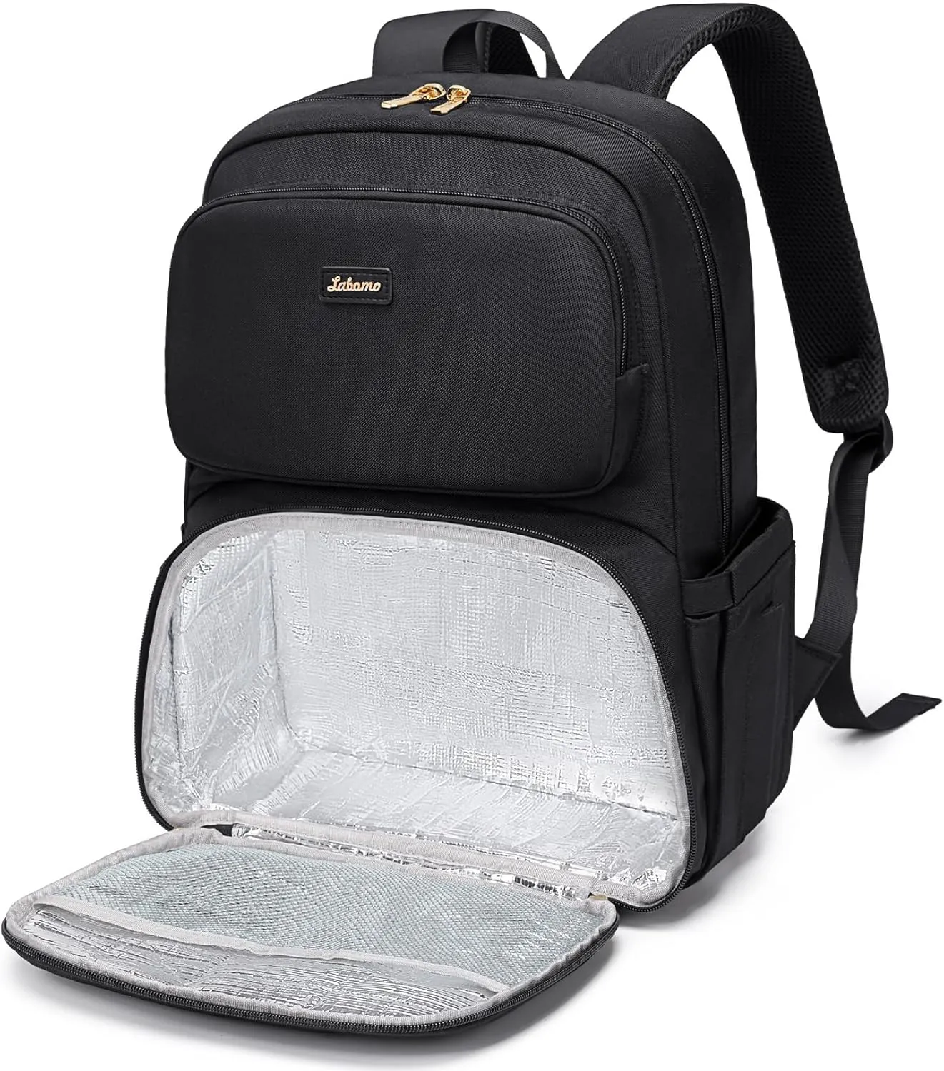 Lunch Backpack for Women Men 16 Inch Laptop Backpack with Leak Proof Lunch Compartment Picnic Big Traveling Bag Meal Prep bags for Daily Commuter Travel