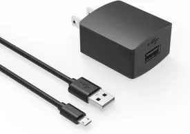 Micro USB AC Adapter Fit for Nintendo NES Classic Mini Edition 2016,SNES Super NES Classic Mini Editon 2017,PlayStation Classic Console 2018,Google Mini Speaker Charger Power Supply Cord