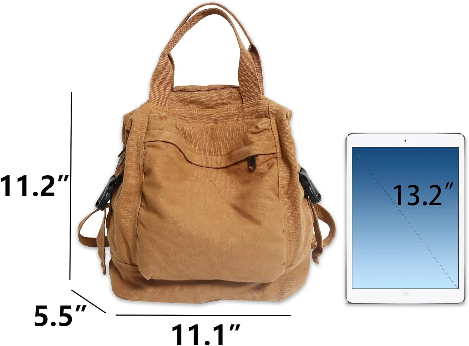 Mini Canvas Backpack for Women Girls Cute Small Backpack Purse Aesthetic Backpack