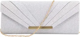 Naimo Womens Sparkle Paillette Clutch Bag Evening Bag Purse for Party Cocktail Wedding Elegance Envelope Purse Wallet Bag
