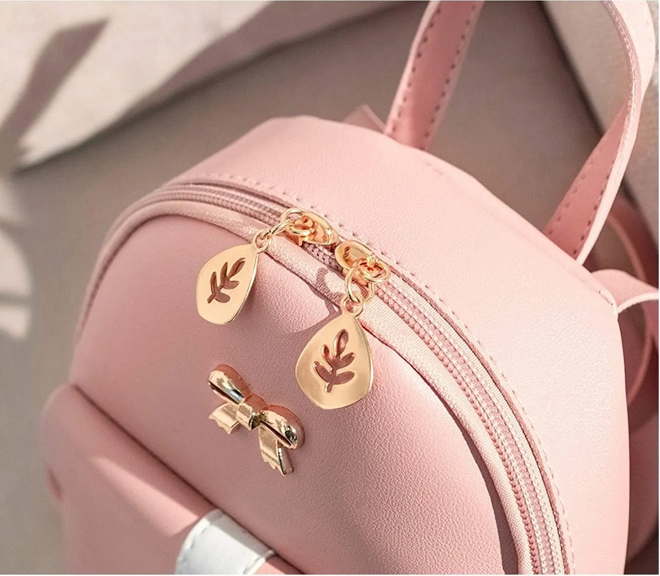 NUWA Mini Backpack Purse for Women Small Backpack for Teen Girl Gifts Trendy Stuff Cell Phone Purse Crossbody Wallet Lightweight Pouch Bag (Pink1)