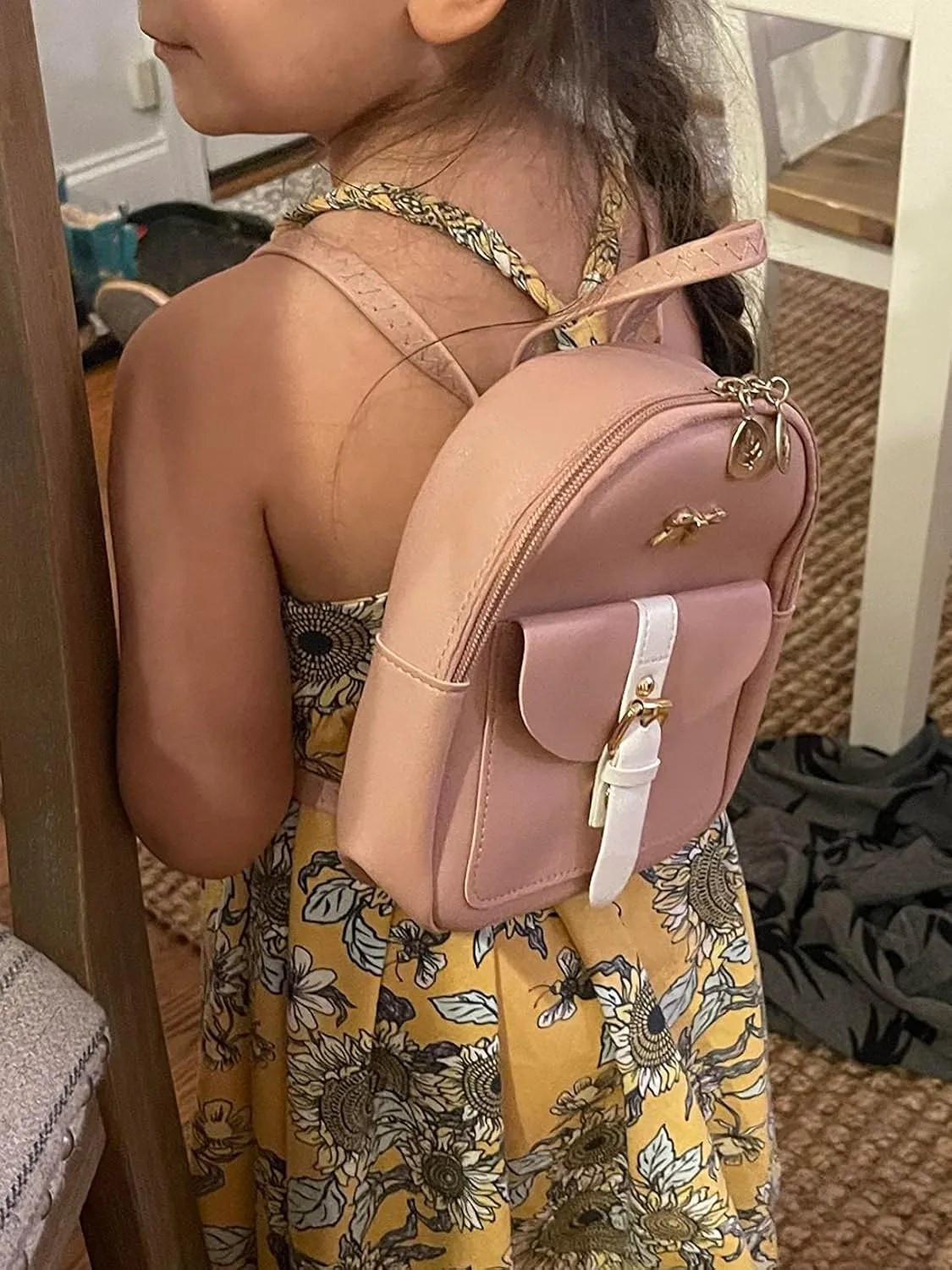 NUWA Mini Backpack Purse for Women Small Backpack for Teen Girl Gifts Trendy Stuff Cell Phone Purse Crossbody Wallet Lightweight Pouch Bag (Pink1)