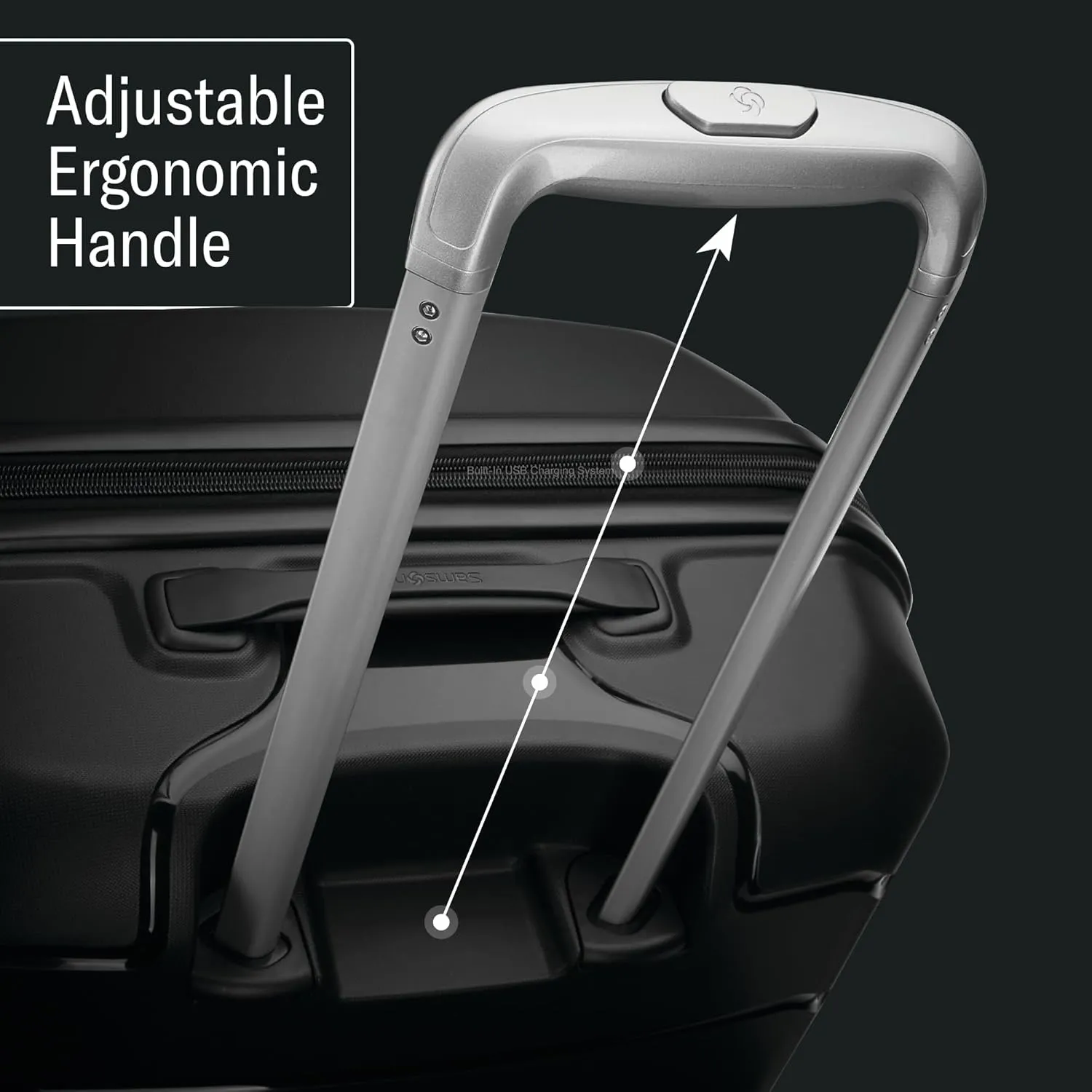 Samsonite Freeform Hardside Expandable with Double Spinner Wheels, Carry-On 21-Inch, Ocean Blue