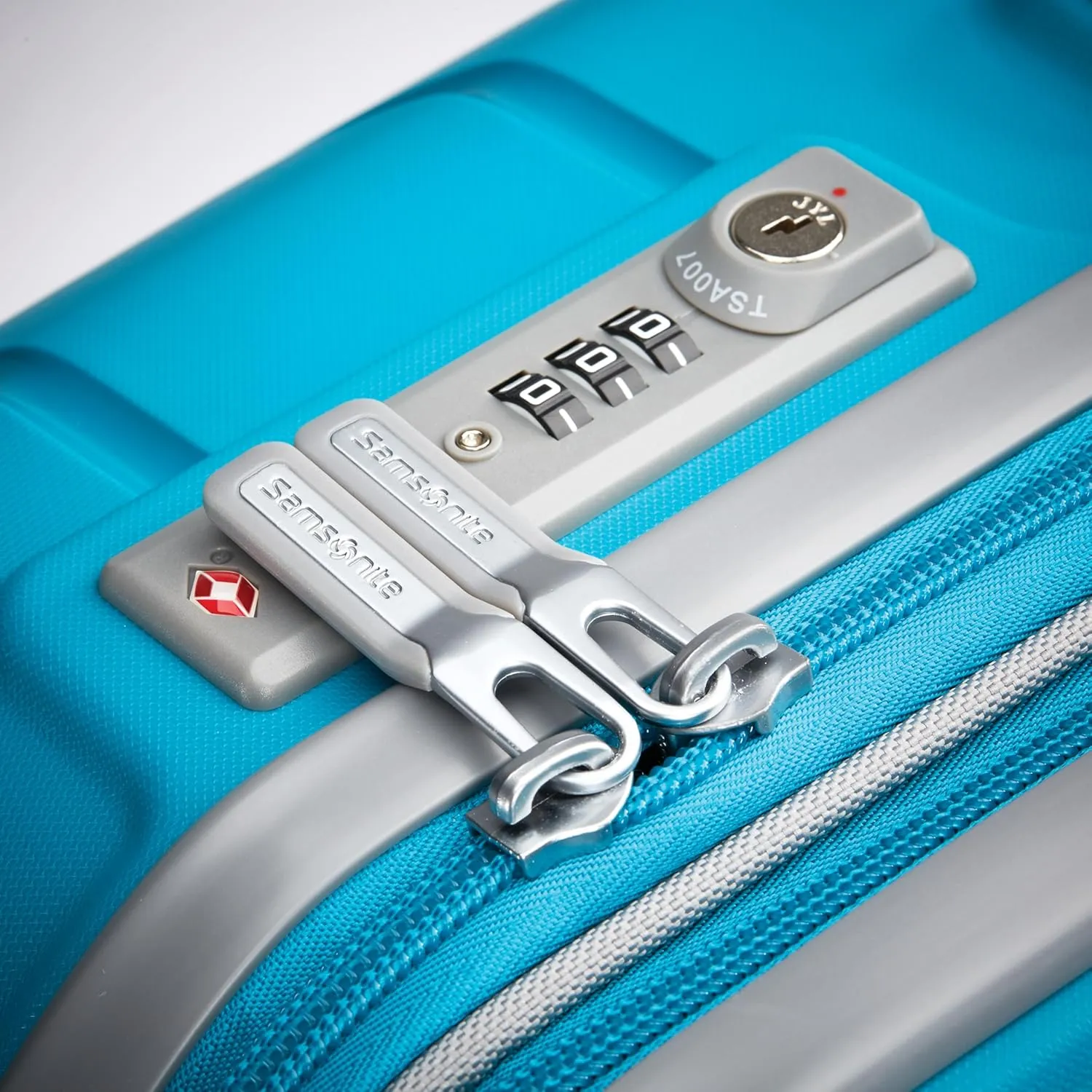 Samsonite Freeform Hardside Expandable with Double Spinner Wheels, Carry-On 21-Inch, Ocean Blue