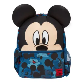 Smiggle Mickey Mouse Hoodie Camouflage Junior Backpack, Blue, 3Y 