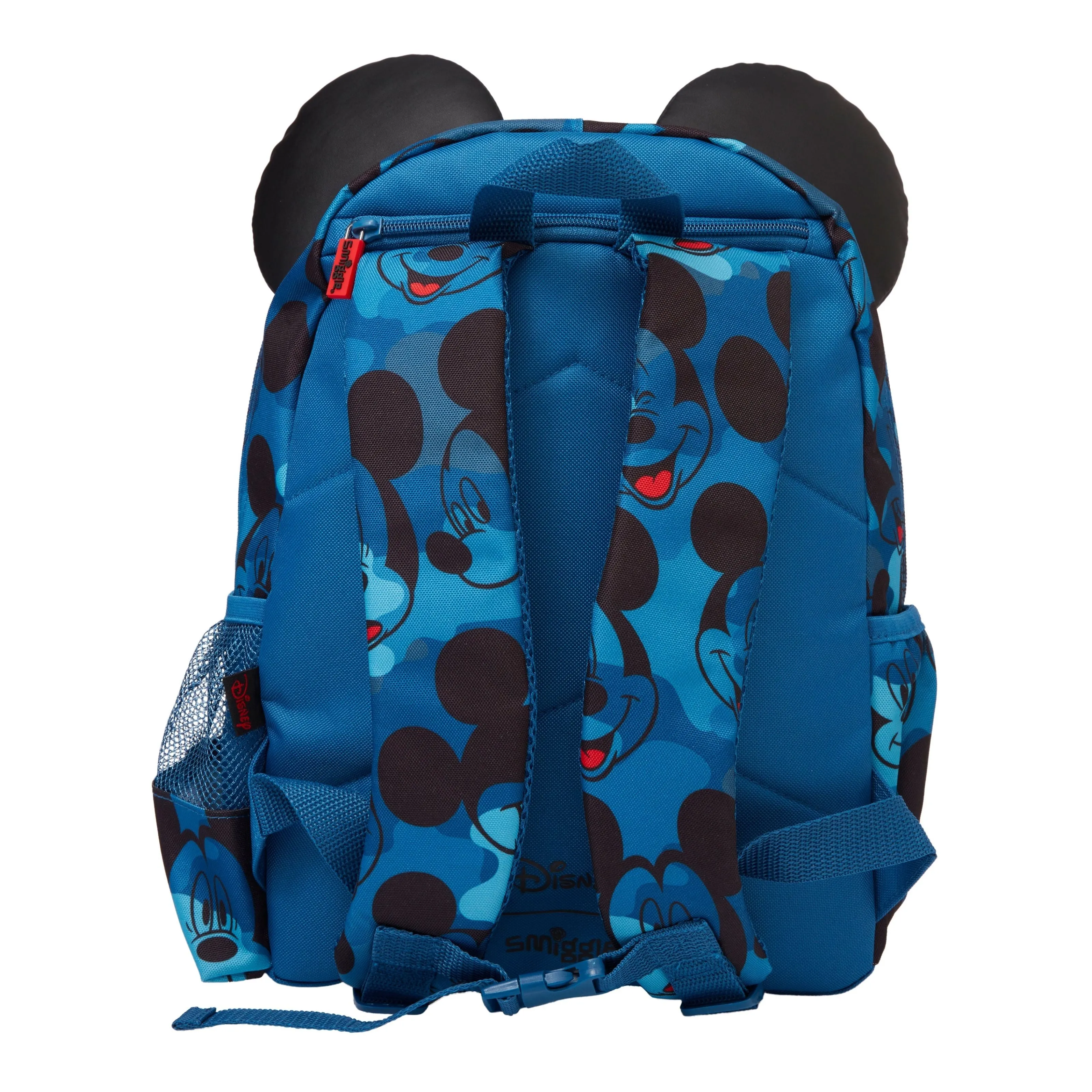 Smiggle Mickey Mouse Hoodie Camouflage Junior Backpack, Blue, 3Y 