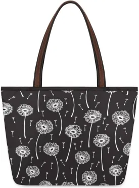 Tote Bag for Women with Zipper Large Capacity Top Handle Casual Shoulder Bag Handbag Reusable Shopping