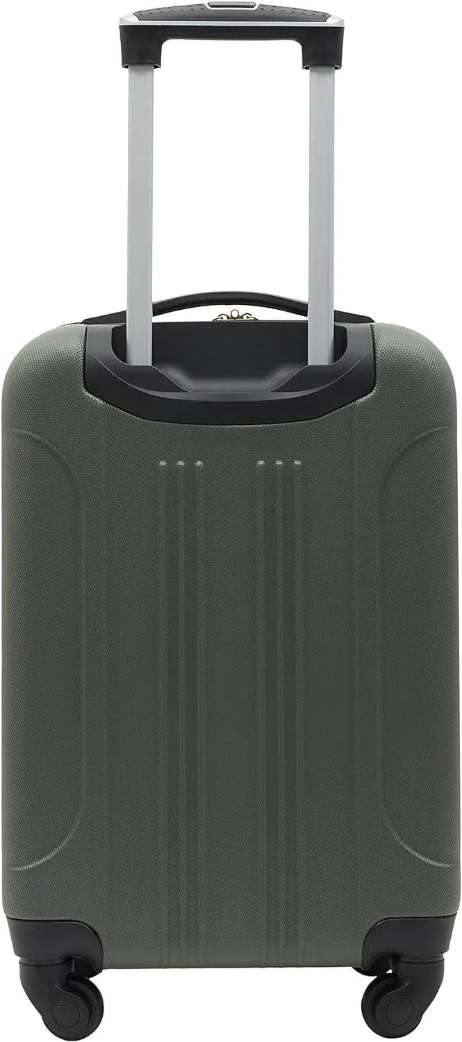Travelers Club Cosmo Hardside Spinner Luggage, Fern Green, Carry-On 20-Inch