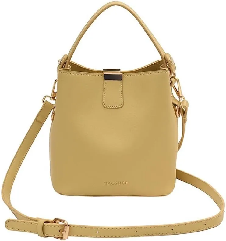 Vanilla Girl Aesthetic Small Bucket Bag for Women Small Satchel Bag Purses Crossbody Bag Handbag Mini Tote Bags