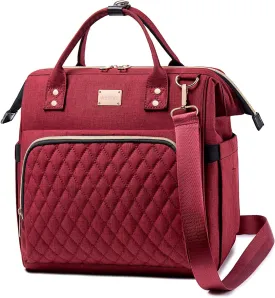 Weitars Women's Lunch Bag & Cooler Purse with Adjustable Strap & Pockets, Leakproof Lunch Box for Work, Picnic, Hiking, Beach