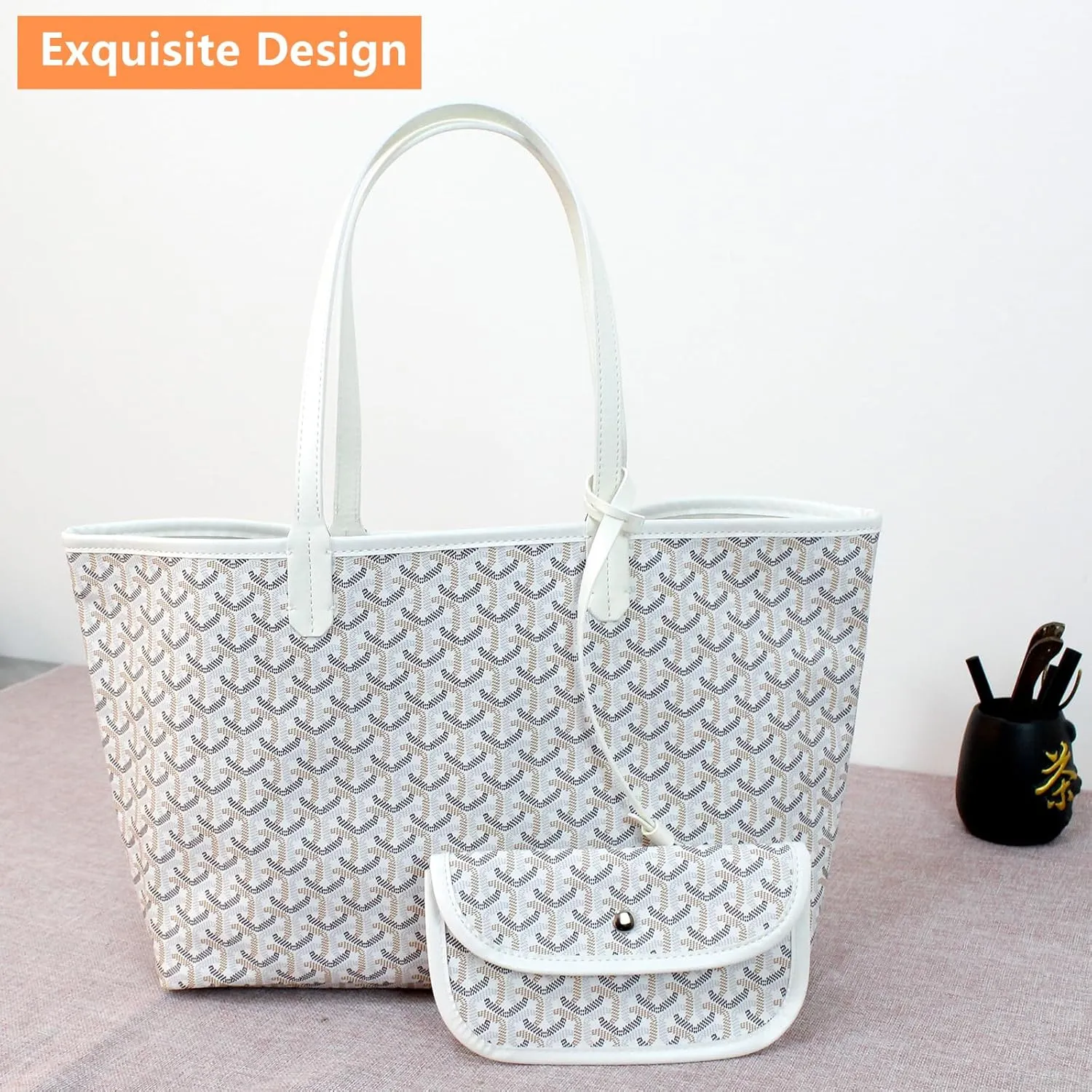 Women's Handbag Set Beach Bag Women's Leather Wallet Beach Bag Shopping Bags 2025 Large Handbags