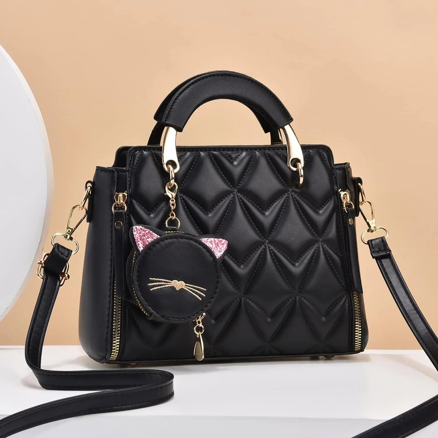 Xiaoyu Fashion Purses and Handbags for Women Ladies Crossbody Bags Top Handle Satchel Shoulder Bags Small Totes